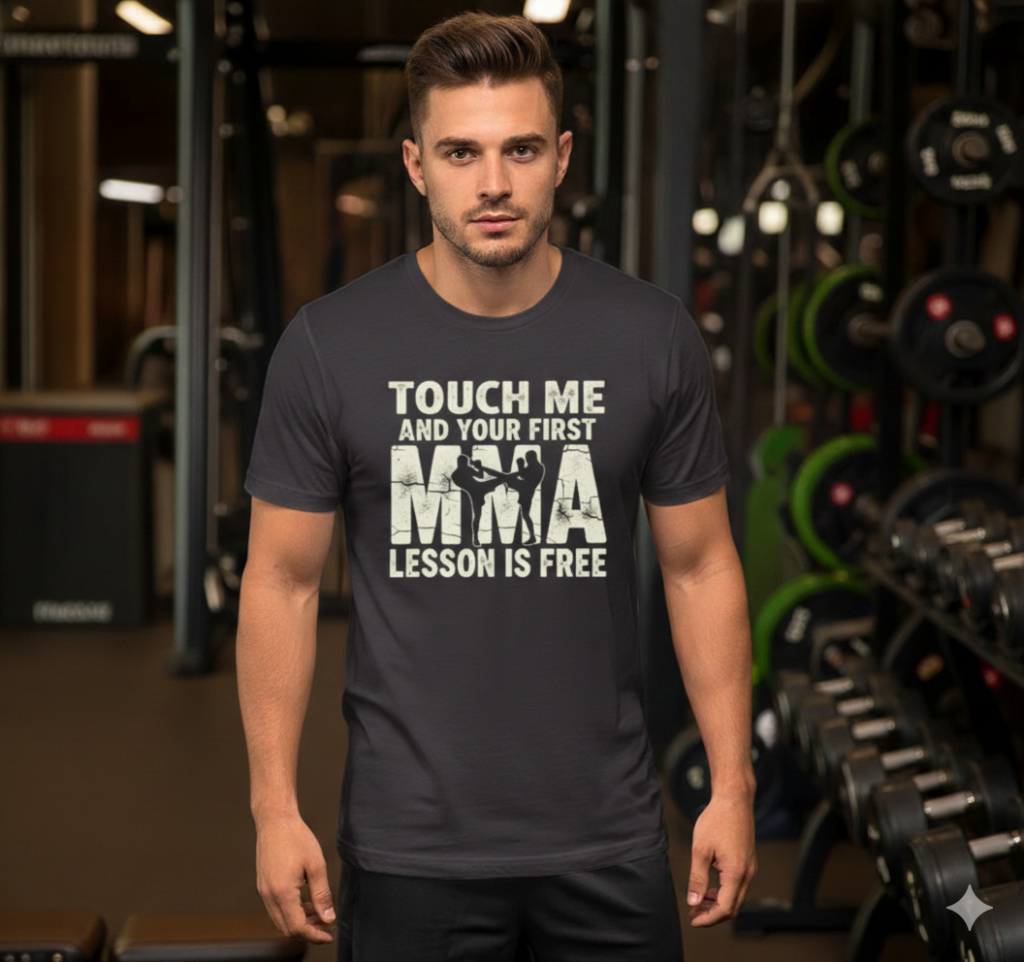 First MMA Lesson Is Free T-Shirt